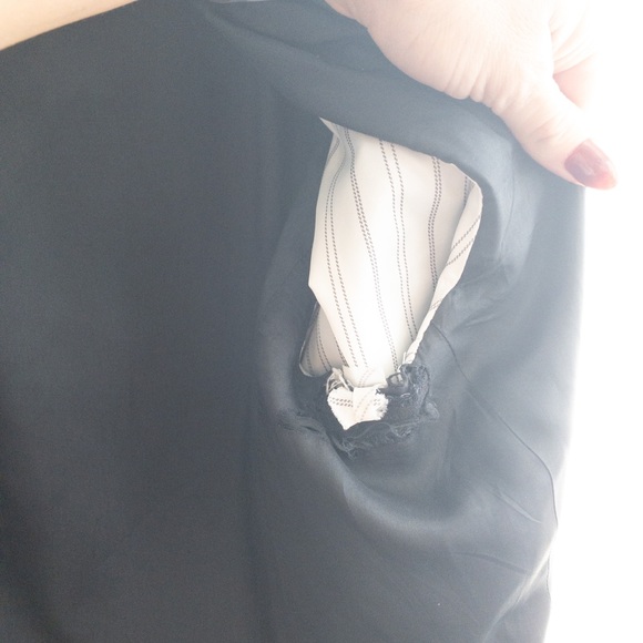 Calvin Klein Navy 3 Button Blazer Size 6 - Picture 10 of 12